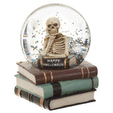 6.75" Skelton On Stacking Books