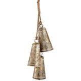 29" Metal Bell Doorknob Hanger