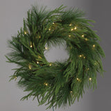 32" Wreath with Lights