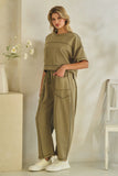 Cropped Easy Pants