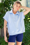 Modal Poly Span Quarter Zip Pullover