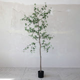 32" Faux Ficus Tree In Plastic Pot