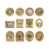 4h Resin Picture Frame Magnet, Gold Finish