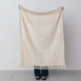Woven Cotton Chenille Throw
