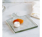 Clear  Square Glass Cheese Chiller