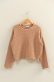 Rolled Edge Sweater