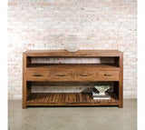 65.5" 4 Drawer Wooden Cabinet