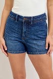 Judy Blue High Waist Tummy Control Slim Short