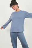Crew Neck Long Sleeve Tee