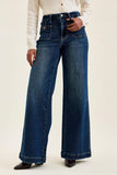 Judy Blue High Waist Retro Wide Jeans