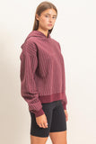 Pinstripe French Terry Hoodie