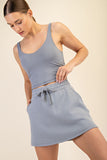 Modal Poly Span Skort