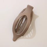 Leaf Oval Hair Clip