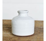 FAT WHITE VASE