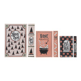 Mdf & Canvas Book Storage Boxes W Halloween Prints