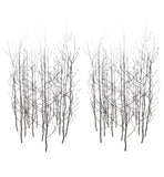 Metal Tree Branch Wall Sculptures 29in w. X 48in ht. X 2in d