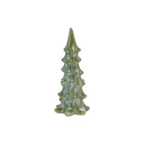 2"l X 4h Stoneware Tree Glazed & Unglazed, 2colors