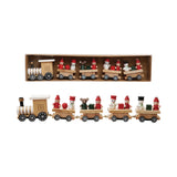 2h Mdf Train W Holiday Passengers, Multi Color