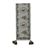 72"lx14w Cotton Cloth Printed Table Runner Wchristmas Tree