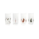 Acrylic Drinking Glassw Holiday Icon 4 Styles