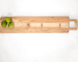 Wood serving board