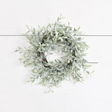 10" Whispy Dusted Wreath